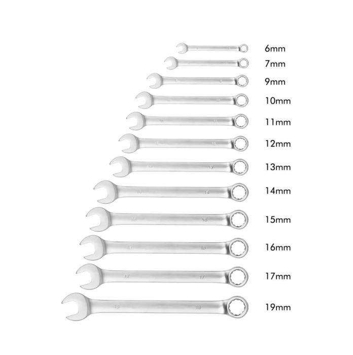 85-Piece Tool Set with Metal Box, Pieces 1/2 and 1/4