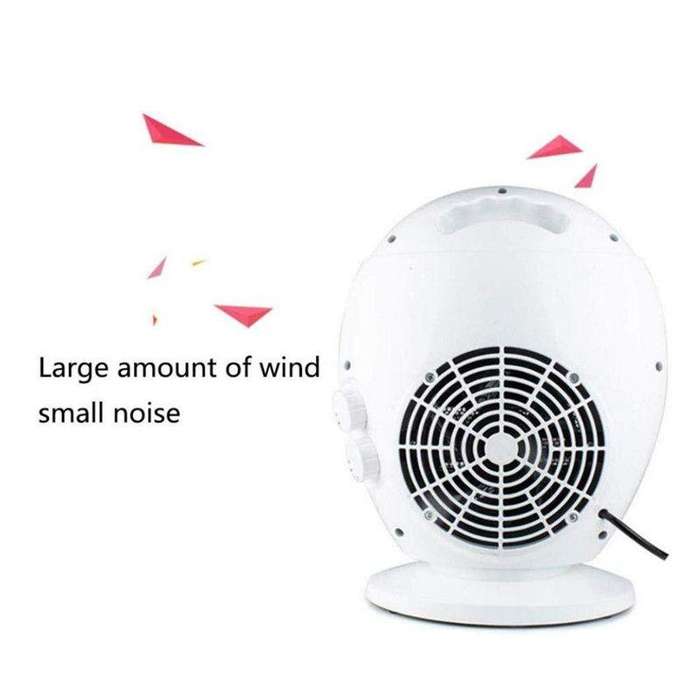 Portable Electric Flame Heater 3D Simulation Flame Fan Heater Warm Air