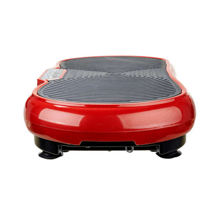 Compact Home Vibration Platform with Remote - Quick Workouts, Anytime, Anywhere - Red