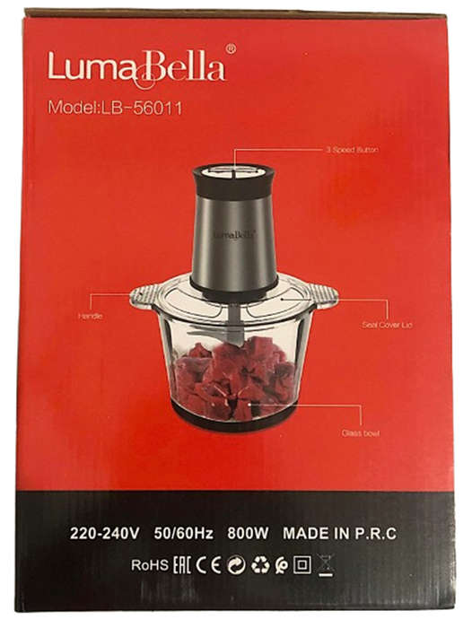 800W Multi Functional Wonder Chopper Luma Bella LB-56011
