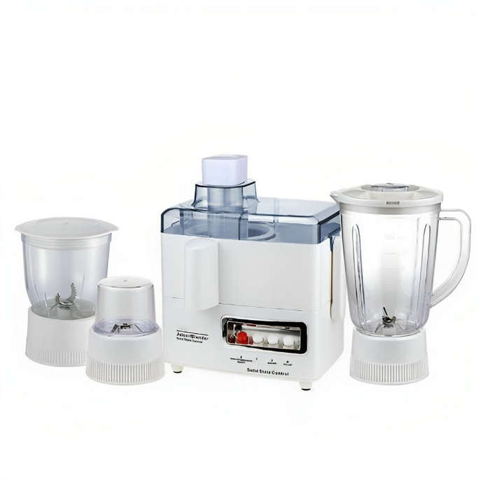 4-in-1 Kitchen Appliance: Juicer Extractor, Blender, Mixer & Grinder Combo