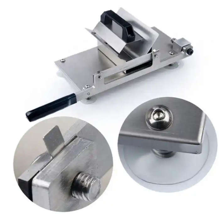 Manuel Stainless Steel Frozen Meat Cutter