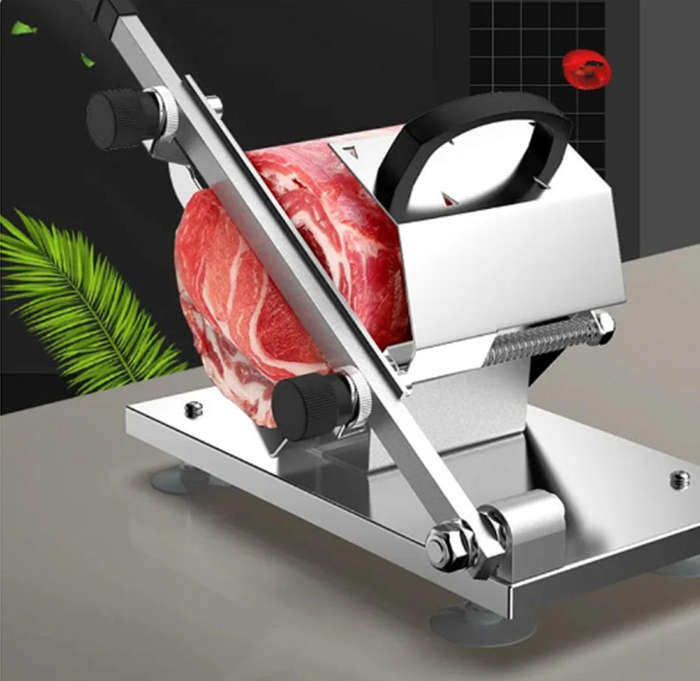 Manuel Stainless Steel Frozen Meat Cutter