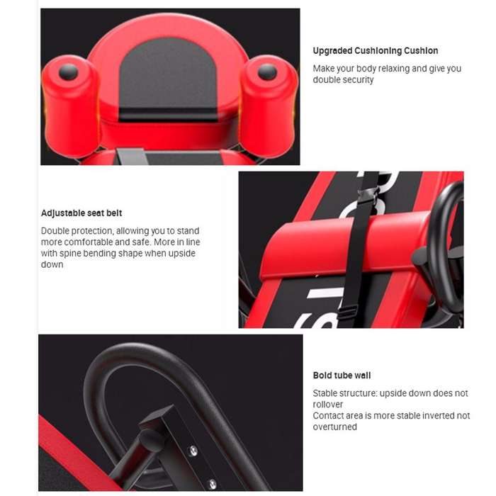 Home Comfort Inversion Table - Affordable Back Relief at Your Fingertips