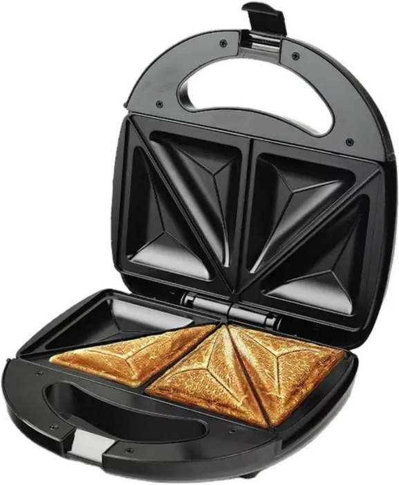 750W 3-in-1 Sandwich Maker  Electric Grill, Waffle, and Toaster Press, Non-Stick