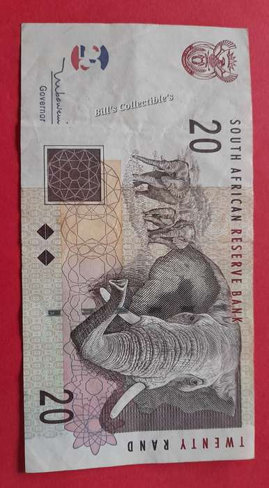 South African TT Mboweni R20 Banknote.