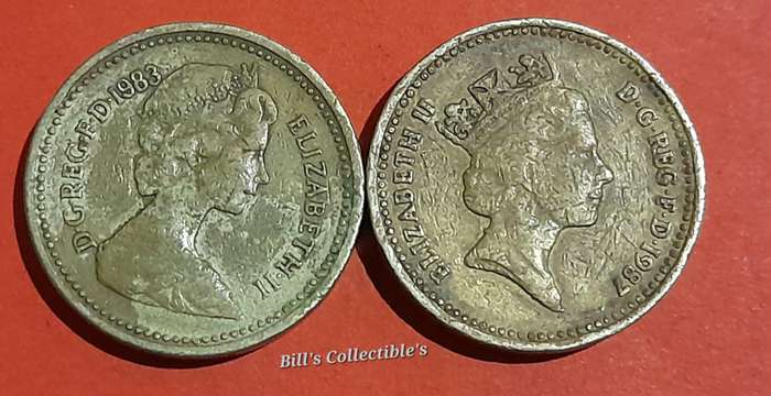 British Pound Coins ×2