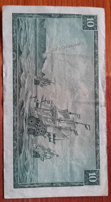 South African TW de Jongh R10 Banknote.