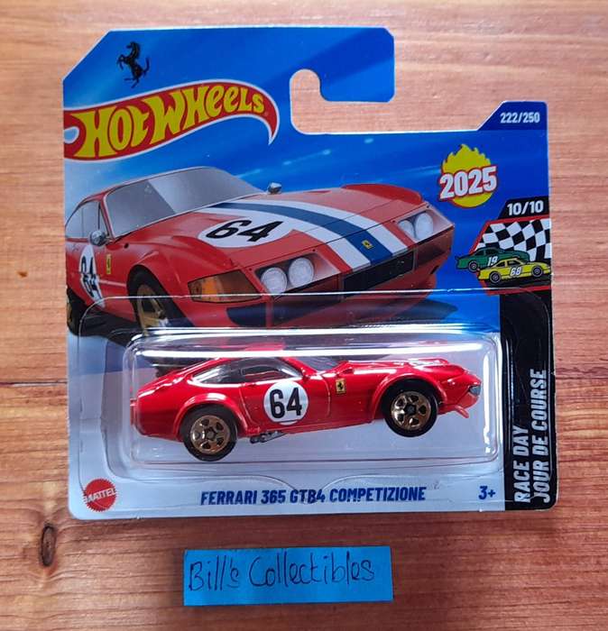 Hot Wheels Ferrari 365 GTB4 Competizione.