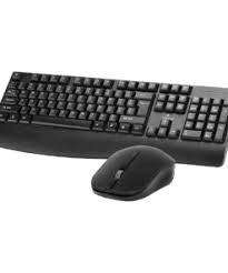 UKAY-Wireless Keyboard And Mouse Set Computer Laptop General Offic KM-18 - Grey, Black