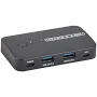 Multi-Functional and Lightweight USB 3.0 Device Switcher with 4 Ports