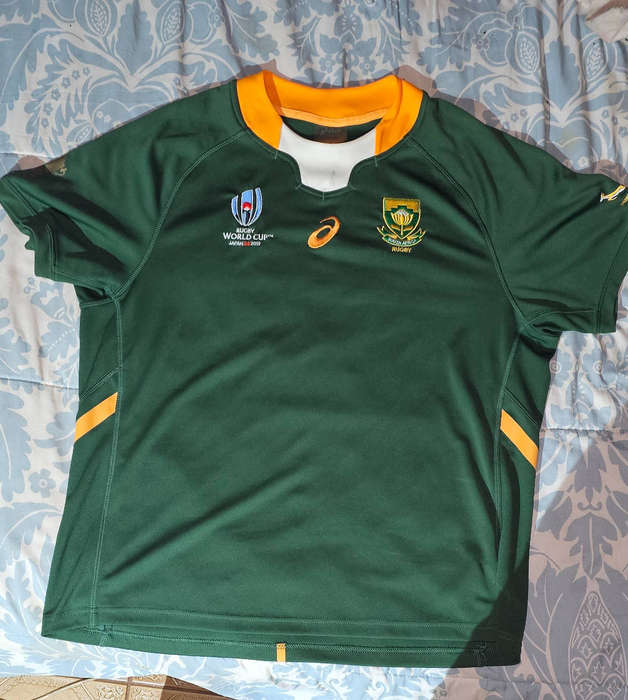2019 Springboks Rugby Worldcup Jersey