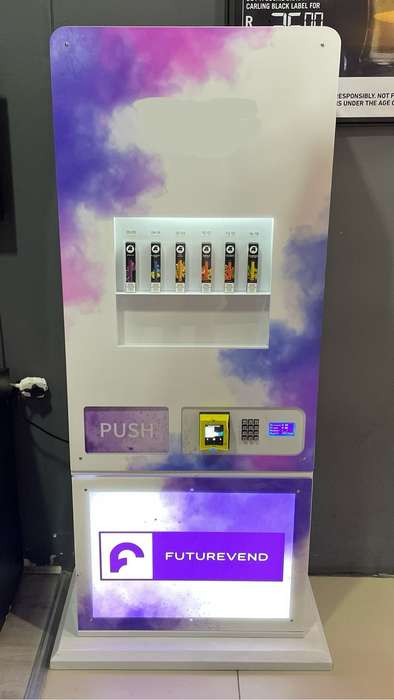 Modern Vending Machine w/ Card Reader  Like New!