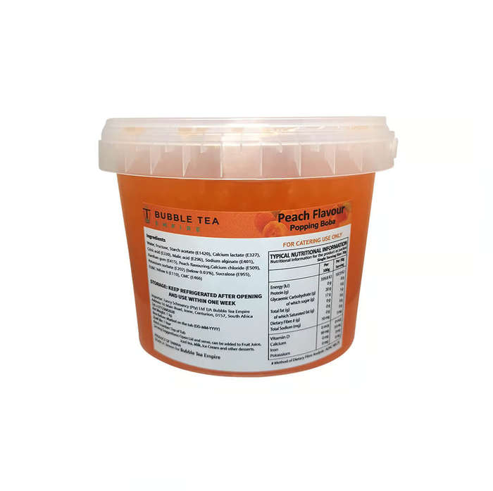 Peach Popping Boba - 1KG