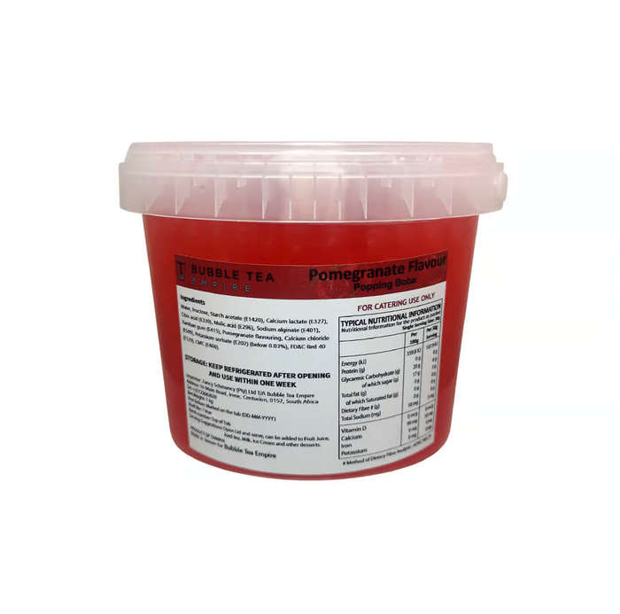 Pomegranate Popping Boba - 1KG