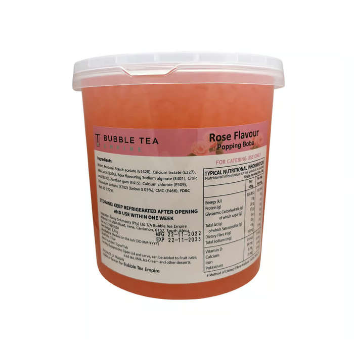 Rose Popping Boba - 3.2KG