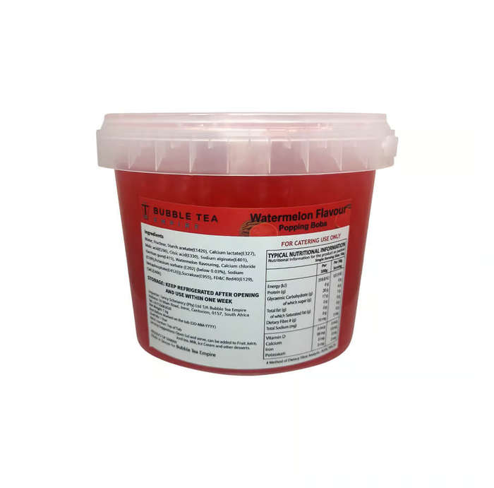 Watermelon Popping Boba - 1KG