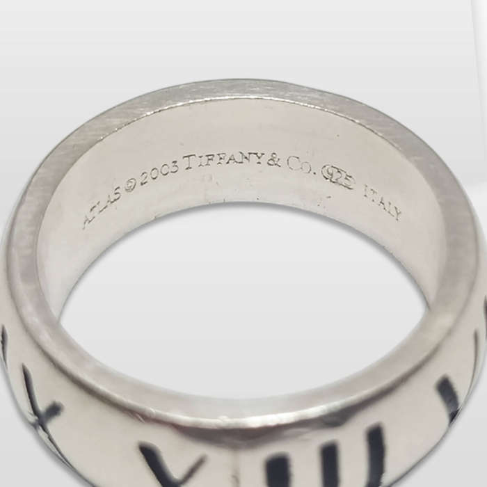 Tiffany & Co 2003 Atlas 925 Sterling Silver Ring
