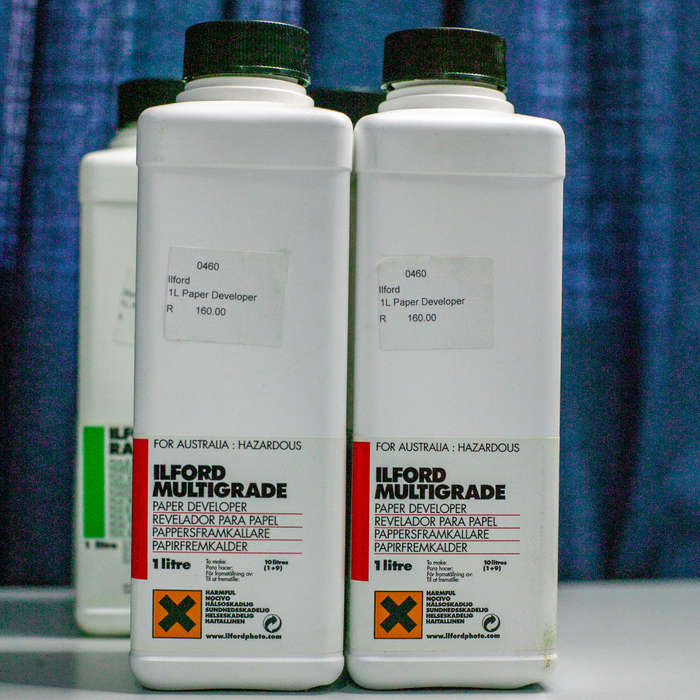 Ilford Darkroom Chemistry (Fixer & Developer)
