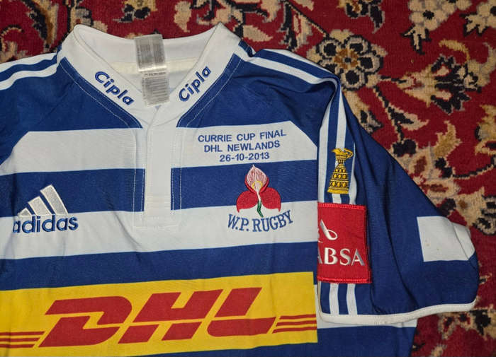 WP 2013 currie cup final rugby jersey