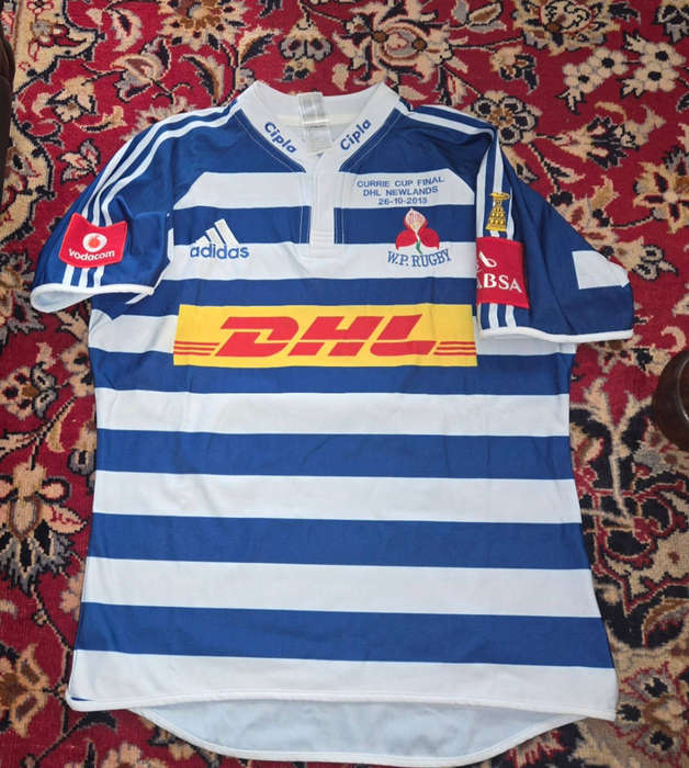 WP 2013 currie cup final rugby jersey