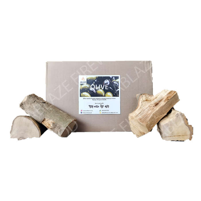 Olive Wood Smoking Chunks | Per Box
