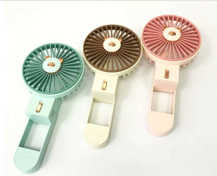 Handheld mini portable fan