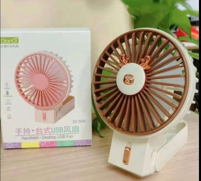 Handheld mini portable fan