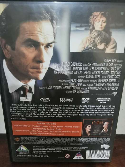 The Client on DVD