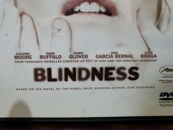 Blindness on DVD