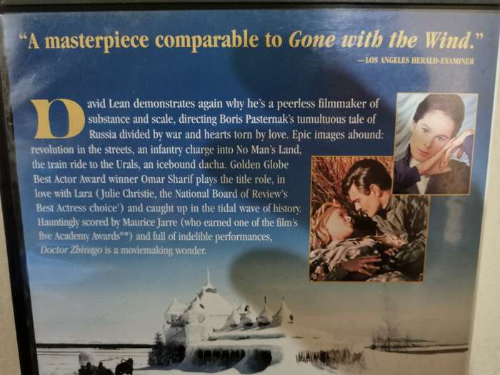 Rare Special Edition of Doctor Zhivago on DVD