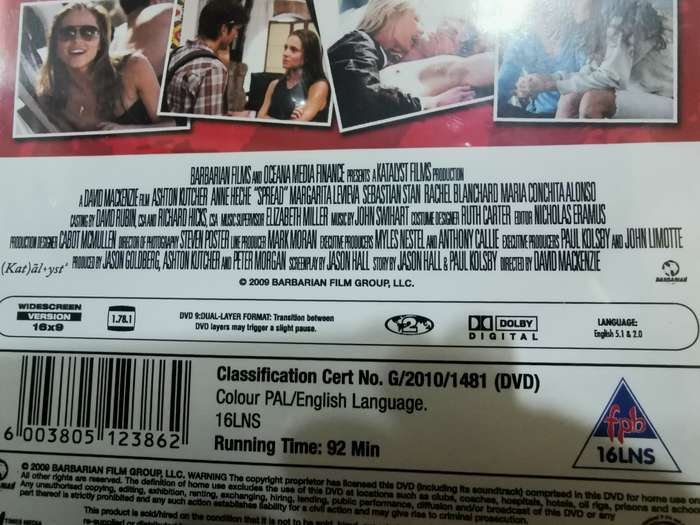 Spread on DVD