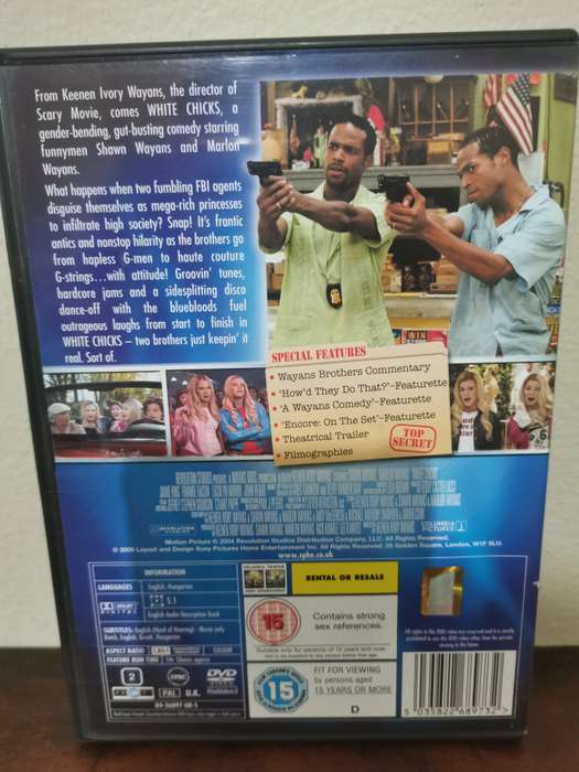 White Chics on DVD with Leaflet