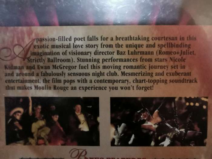 Moulin Rouge on DVD