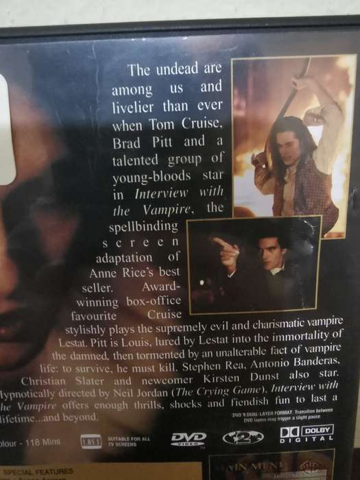 Interview with a Vampire on DVD