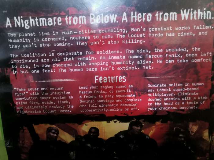 Gears of War on Xbox 360 with Booklet