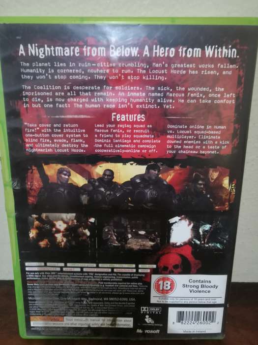 Gears of War on Xbox 360 with Booklet