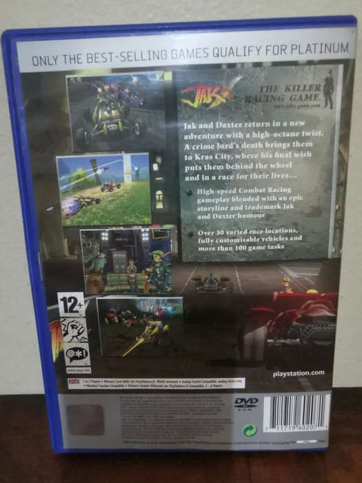 JAK X on PlayStation 2 with Booklet