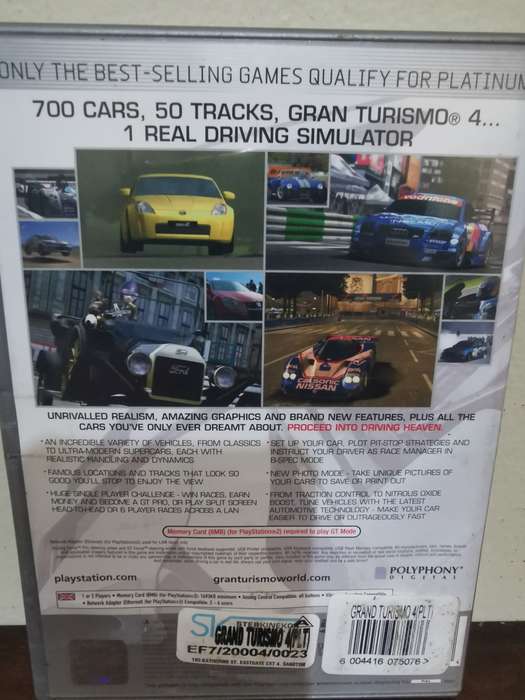 Gran Turismo 4 on PlayStation 2 with Booklet