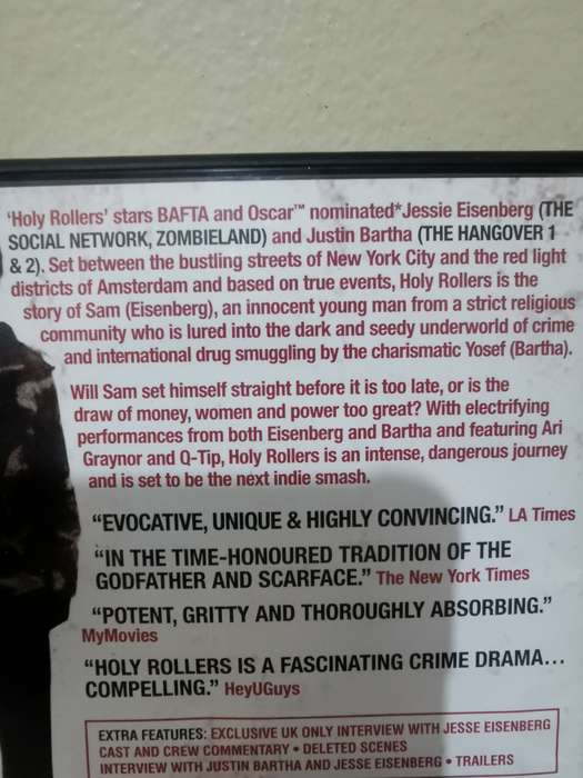 Holy Rollers on DVD