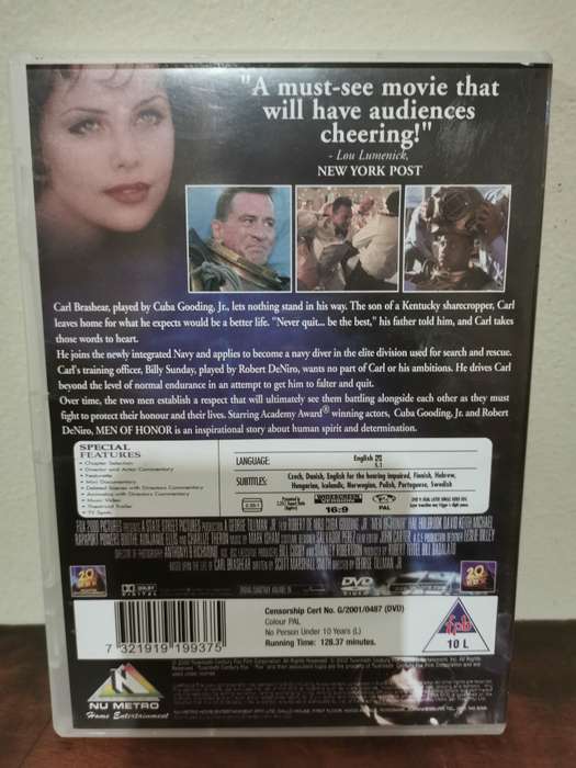 Men of Honor on DVD