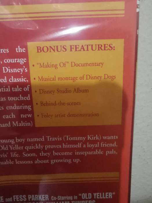 New and Sealed - Old Yeller on DVD