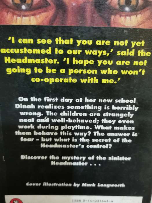 The Demon Headmaster, novel by Gillian Cross