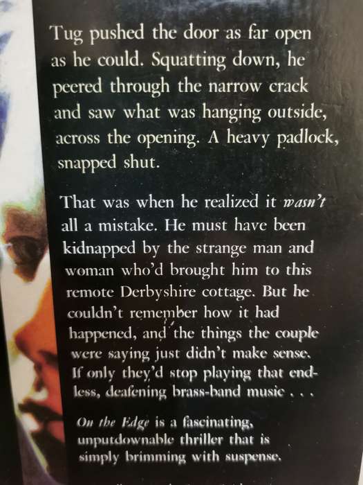 On the Edge, novel by Gillian Cross