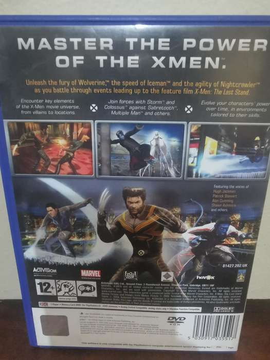 X-men The Official Game on PlayStation 2 with Booklet
