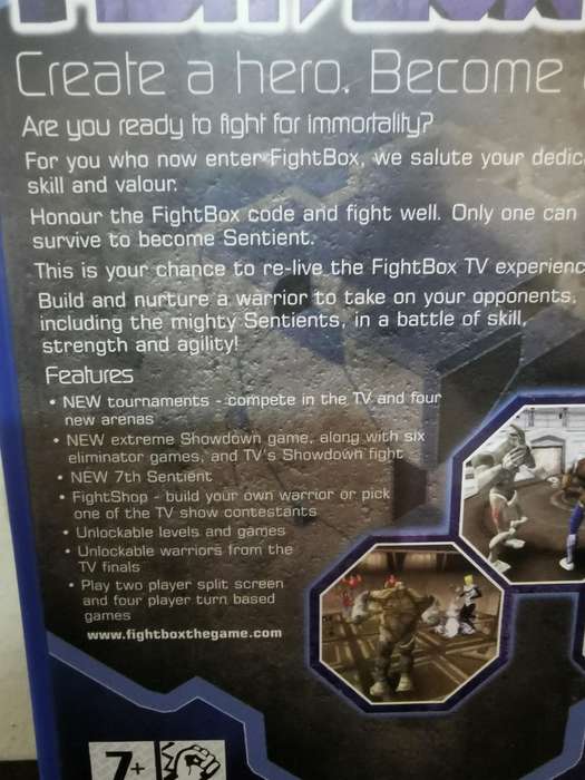 FightBox on PlayStation 2 with Booklet