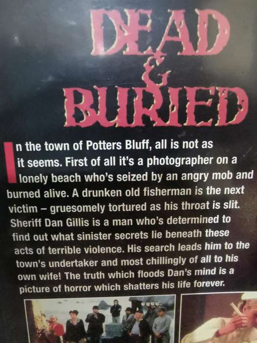 Dead and Buried on DVD