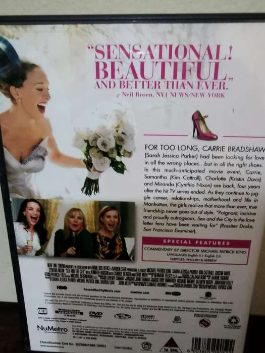 Sex and the City, The Movie on DVD