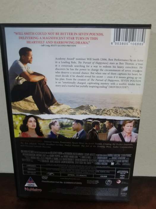 Seven Pounds on DVD