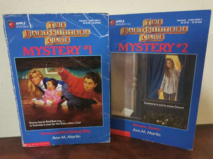 The Babysitter's Club - Mystery 1 AND 2, novels by Ann M Martin
